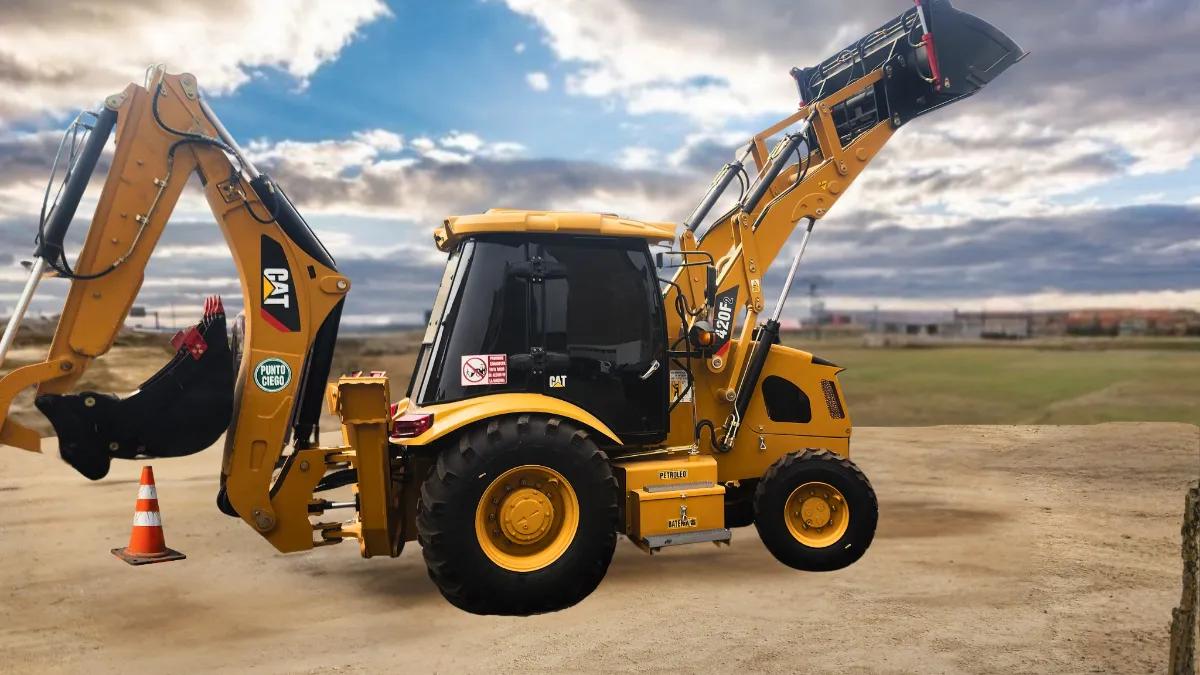 RETROEXCAVADORA 420 F MOTOR CUMMINS - 4BT - BRAZO EXTENSIBLE - 4X4